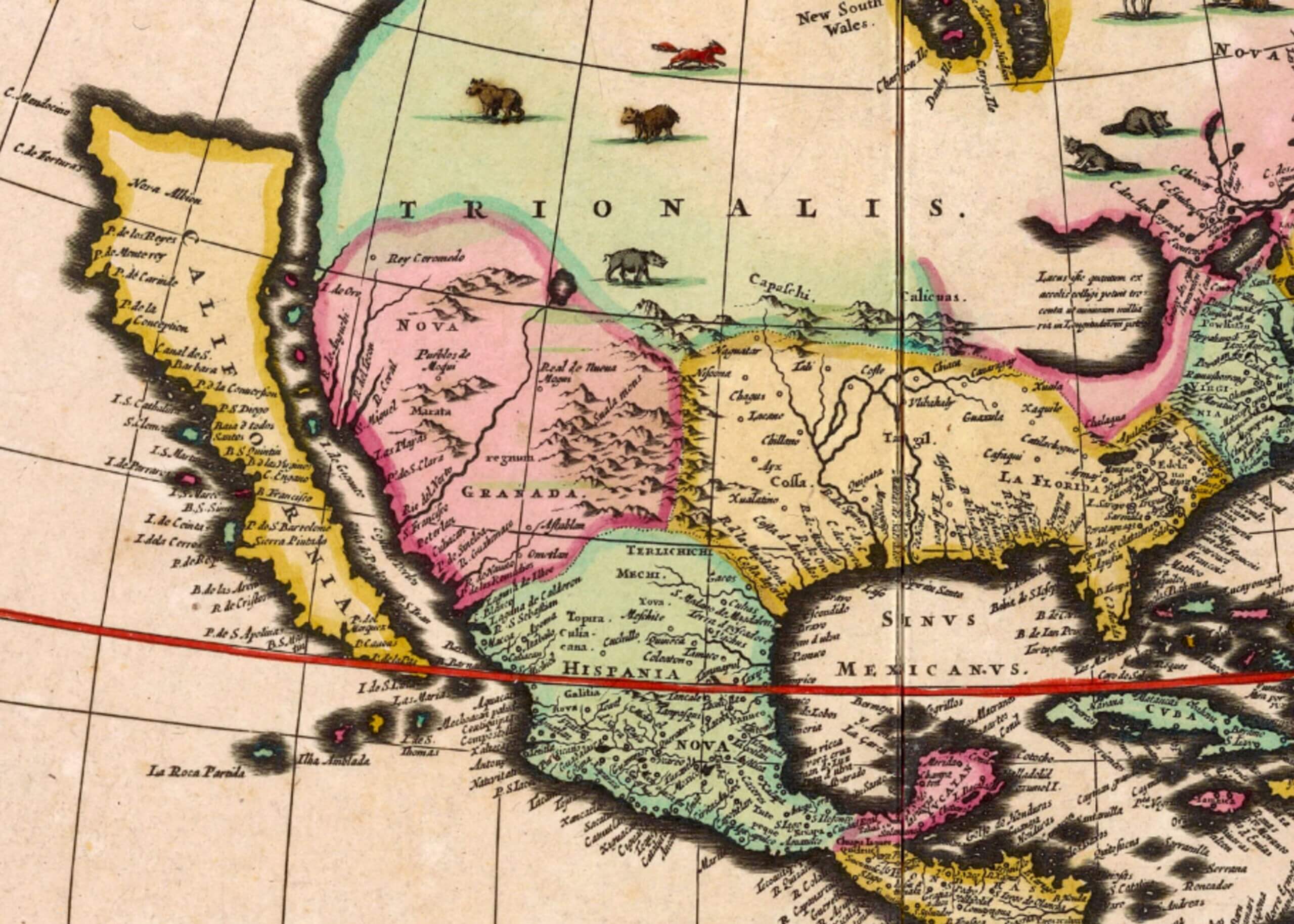 California as an Island: Evidence of Hidden Worlds, Not a Mapping Mistake